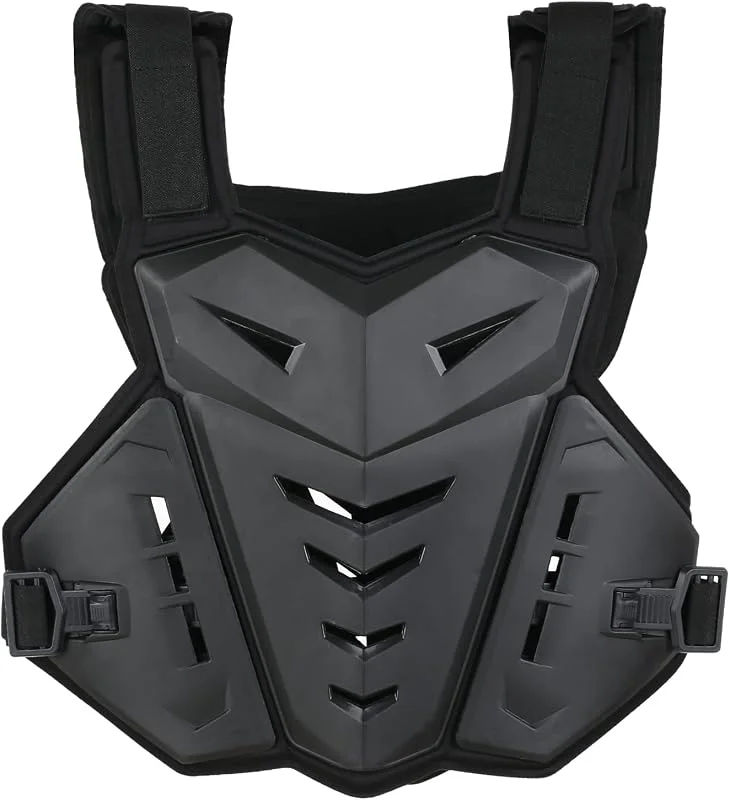 HUIOP Armure de moto Gilet de protection dorsale pour vélo, patinage, ski, motocross et vélo — Equipement ski