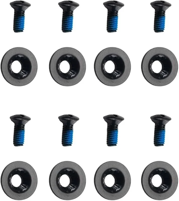 SPORTARC Lot de vis de fixation pour planche à neige, accessoires de ski, rondelle de fixation M6 et vis de fixation pour snowboard — Equipement ski