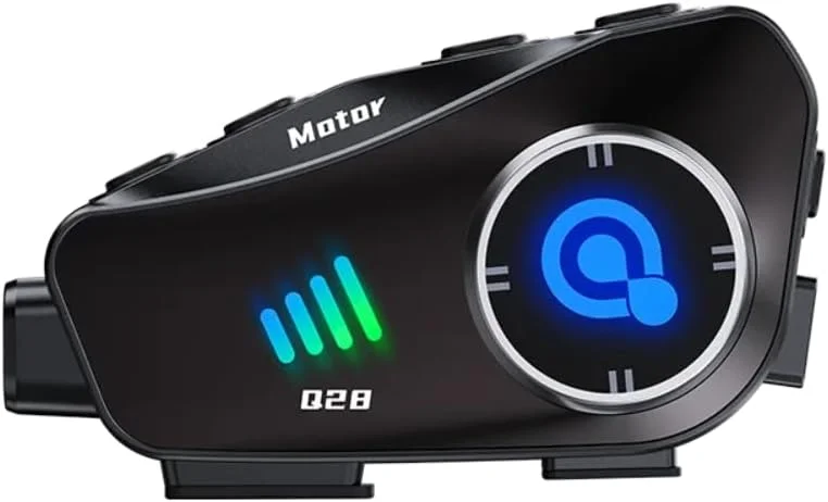 Caméra pour Casque de Moto avec Casque Bluetooth 1080P HD enregistreur Grand Angle 120° pour la Conduite, Le Ski et l'escalade — Equipement ski
