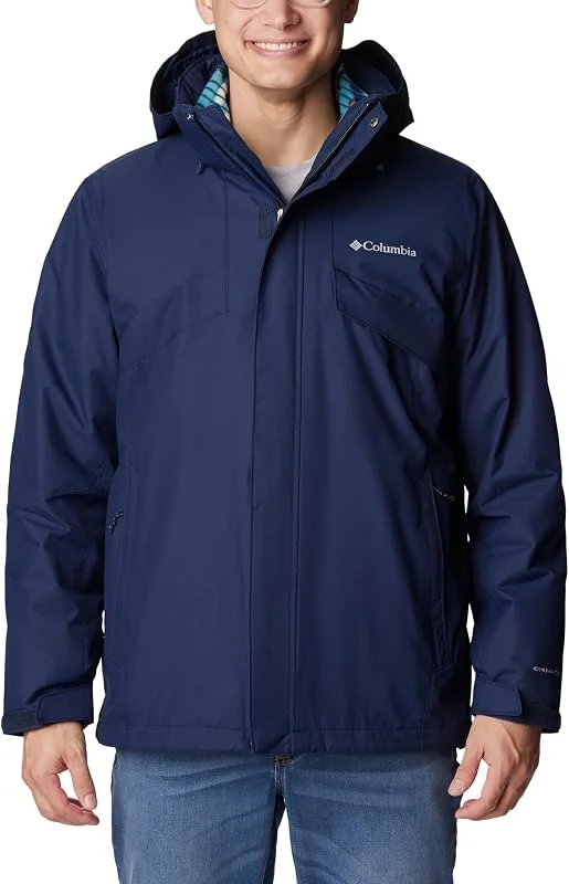 Columbia Men's Bugaboo Fleece Interchange Jacket, 3 In 1 Interchange Winter Coat, Ancient Fossil, Size L — Vetements ski