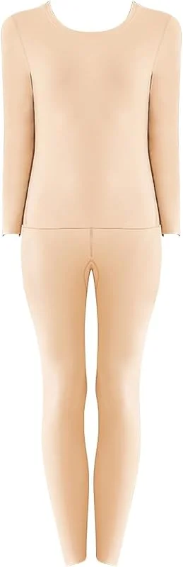 Ensemble de sous-vêtements thermiques pour femme - Haut thermique chaud et pantalon thermique - Sous-vêtements fonctionnels - Sous-vêtements fonctionnels - Couche de base thermique - Coupe moulante — Vetements ski