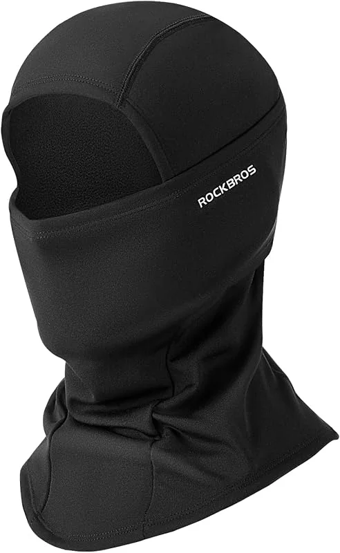 ROCKBROS Cagoule Moto Polaire Balaclava Hiver pour Homme Femme, 9 Couleurs — Vetements ski