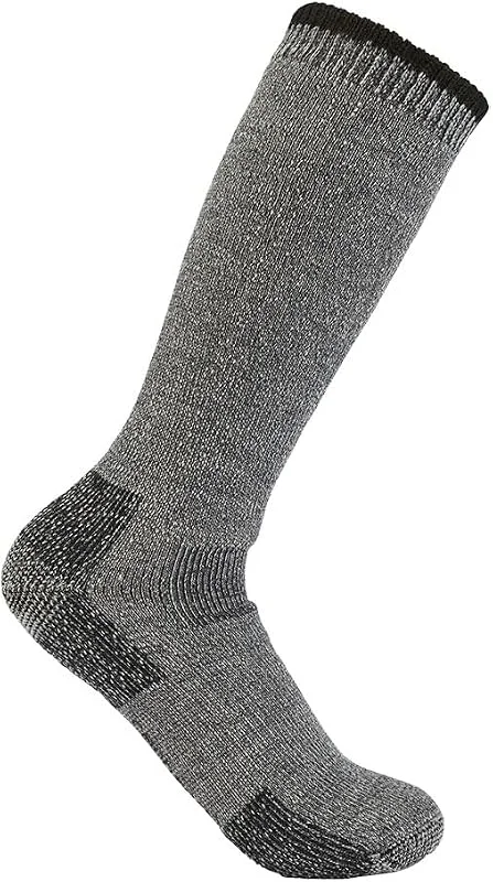 Carhartt Chaussettes Lourdes en Laine Mélangée Chaussettes Homme (lot de 1) — Vetements ski