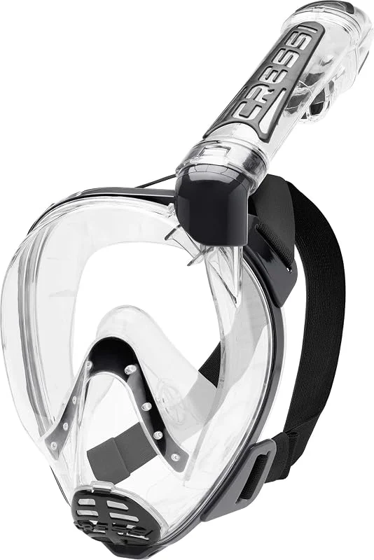 CRESSI Duke Dry Full Face Mask Masque intégral Unisexe Grande Vision de plongée avec Tube Sec — Equipement ski