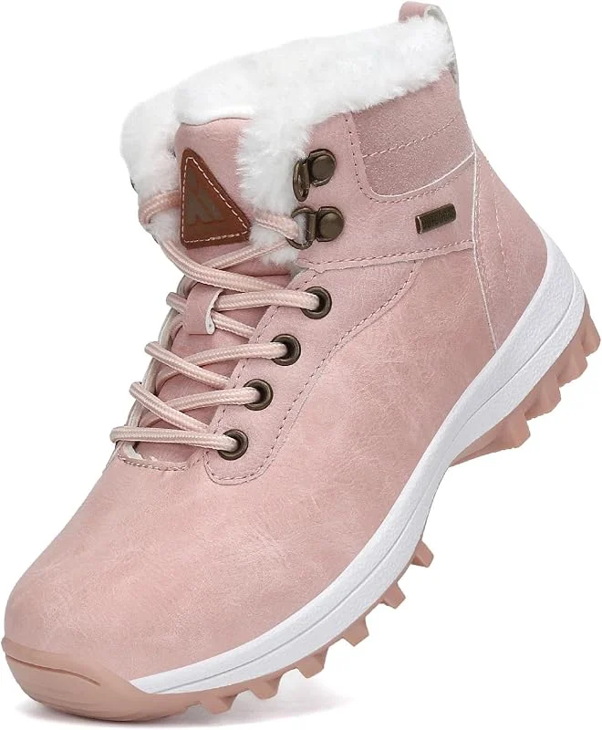 Mishansha Bottine Enfant Neige Chaussures Hive pour Garçon Fille, Gr.24-36 — Equipement ski