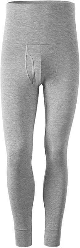 sous-vêtement Thermique for Homme sous-vêtement Taille Haute Pantalon Mince Corps façonnage élastique Compression Collants Pyjamas (Color : Light Grey, Taille : 7XL-Large) — Vetements ski