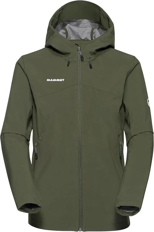 Mammut Veste softshell à capuche pour femme — Vetements ski