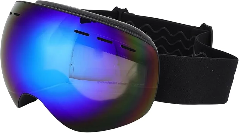 Irfora Masque de Ski OTG, Ajustement Confortable pour Porteurs de Lunettes — Equipement ski