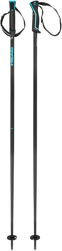 Head Frontside Black Speed Blue Bâtons de Ski Mixte — Equipement ski
