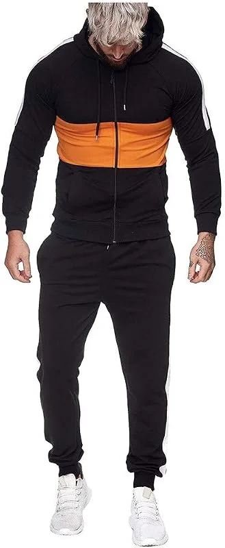 Sweat à Capuche Homme à Capuchon Pulls Vêtements Survêtements Manches Longues Hiver Sweat décontracté Haut Chemisier — Vetements ski