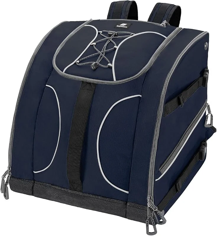 Sac à Chaussures de Ski Imperméable 55L Casques Chaussures de Snowboard Sac à avec Compartiment pour Casque - Sac à Dos de Sport Léger pour Skis, Camping — Equipement ski