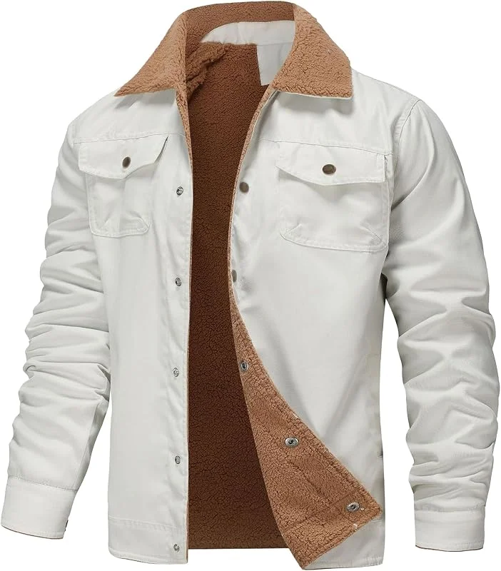 ZDJSWJ Hommes bomber grande veste softshell coupe - vent militaire manteau léger entièrement zippé veste coupe - vent — Vetements ski