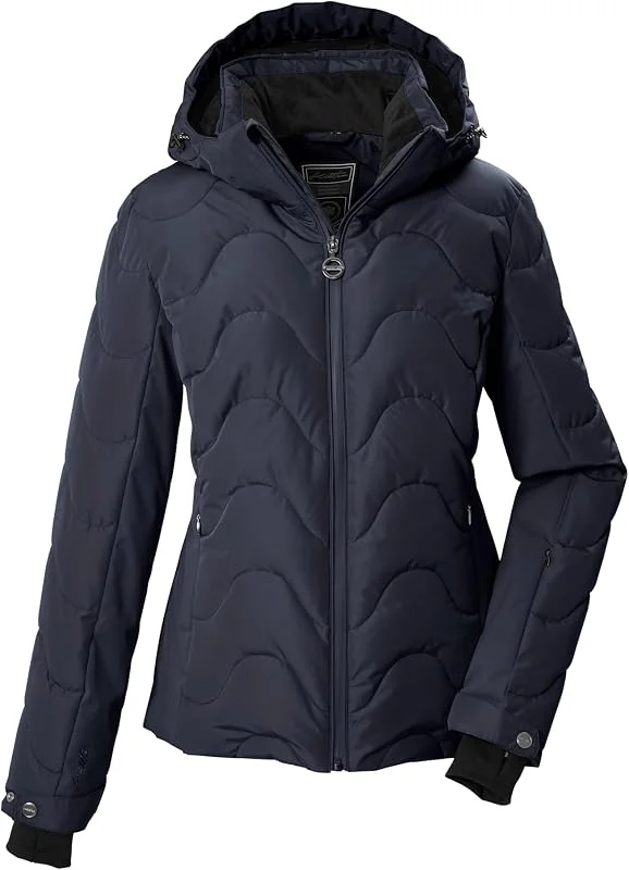 Killtec Femme Veste de Ski Matelassée Capuche KSW 136 WMN SKI QLTD JCKT — Vetements ski
