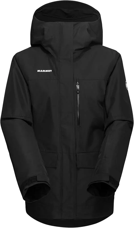 Mammut Fall Line Hs Thermo Hooded Jacket Women Vestes isolées Hardshell Femme — Vetements ski
