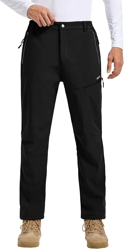 MOCOLY Pantalon Randonnée Chaud Hiver Homme pour Ski Neige Snowboard Chasse — Vetements ski