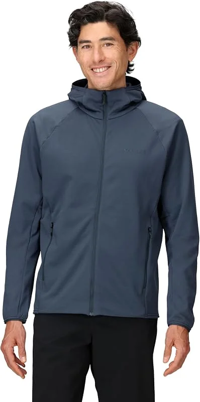 Marmot Leconte Full Zip Hoody Veste Polaire Chaude à Fermeture Éclair, Respirante, Coupe-Vent et Repliable, Optimal pour la randonnée et Le Ski Homme (Lot de 1) — Vetements ski