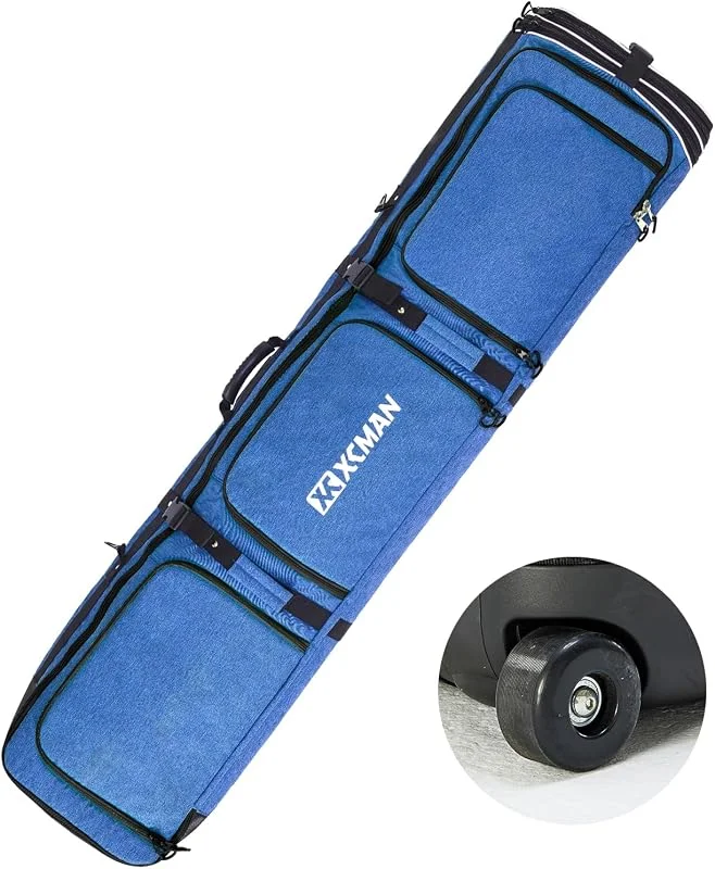 XCMAN Sac à roulettes pour Snowboard à Longueur réglable — Equipement ski