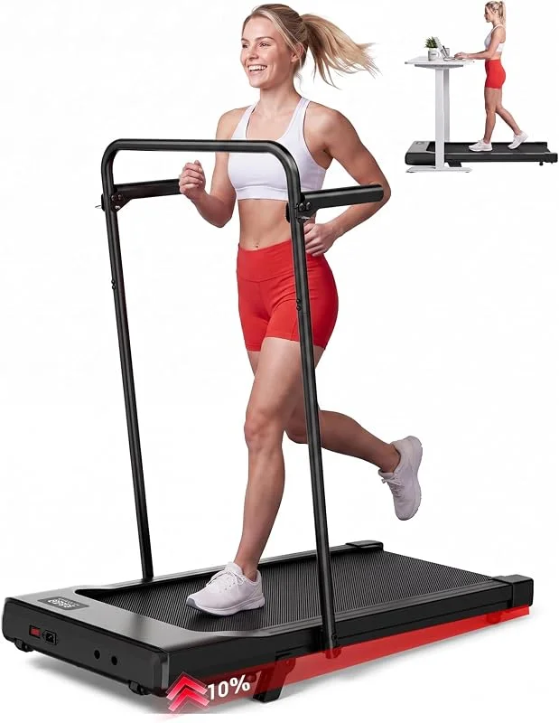 Superun Tapis de Marche Pliable 1-12km, h Tapis de Course 10% Inclinable — Vetements ski