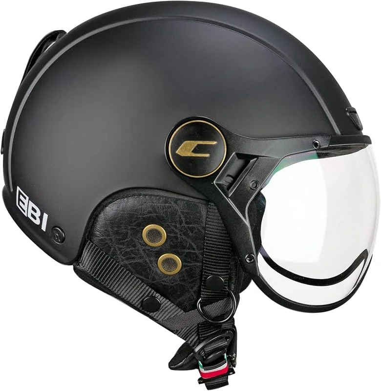 CGM EBI Casque de Ski Unisexe pour Adulte, Noir Mat, XXL (61 cm) — Equipement ski