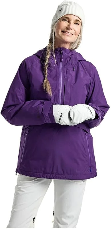 Burton - Veste De Ski, Snow Pillowline Gore-tex Imperial Purple Femme - Femme - Violet — Vetements ski