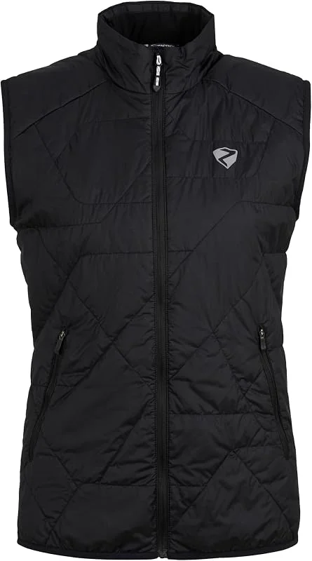 Ziener Nalia-z Gilet Softshell Hybride pour Ski, Primaloft-Coupe-Vent et imperméable Femme — Vetements ski