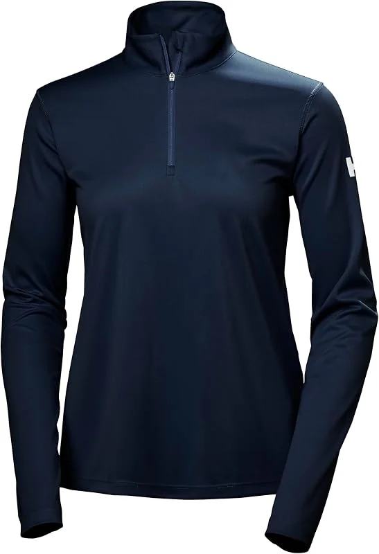 Helly Hansen W HH Tech 1, 2 Zip Tricot Femme — Vetements ski
