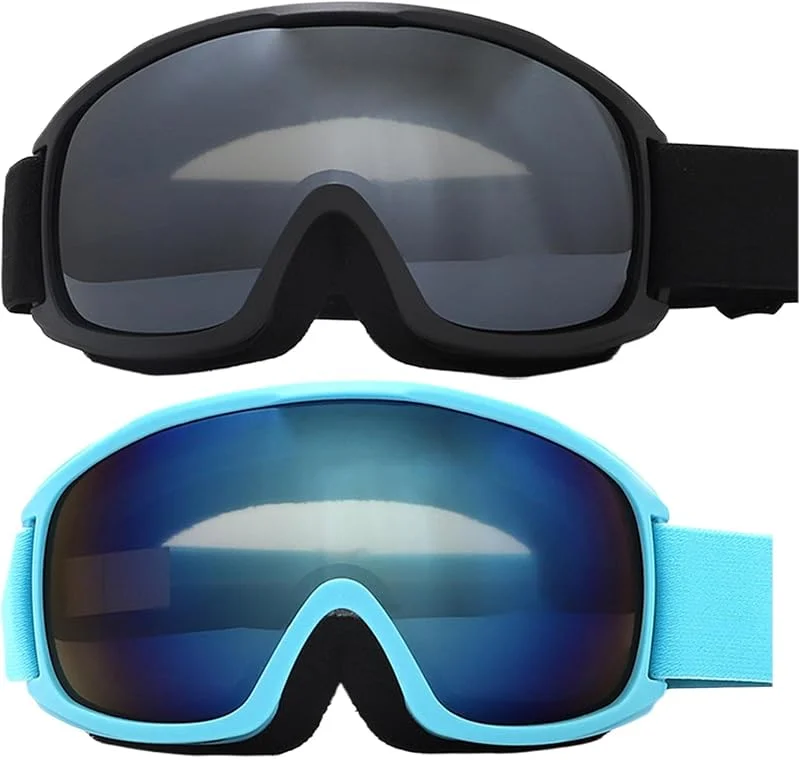 Masque Ski Femme Ajustable Sphérique Anti-Buée Protection UV400 Résistant — Equipement ski