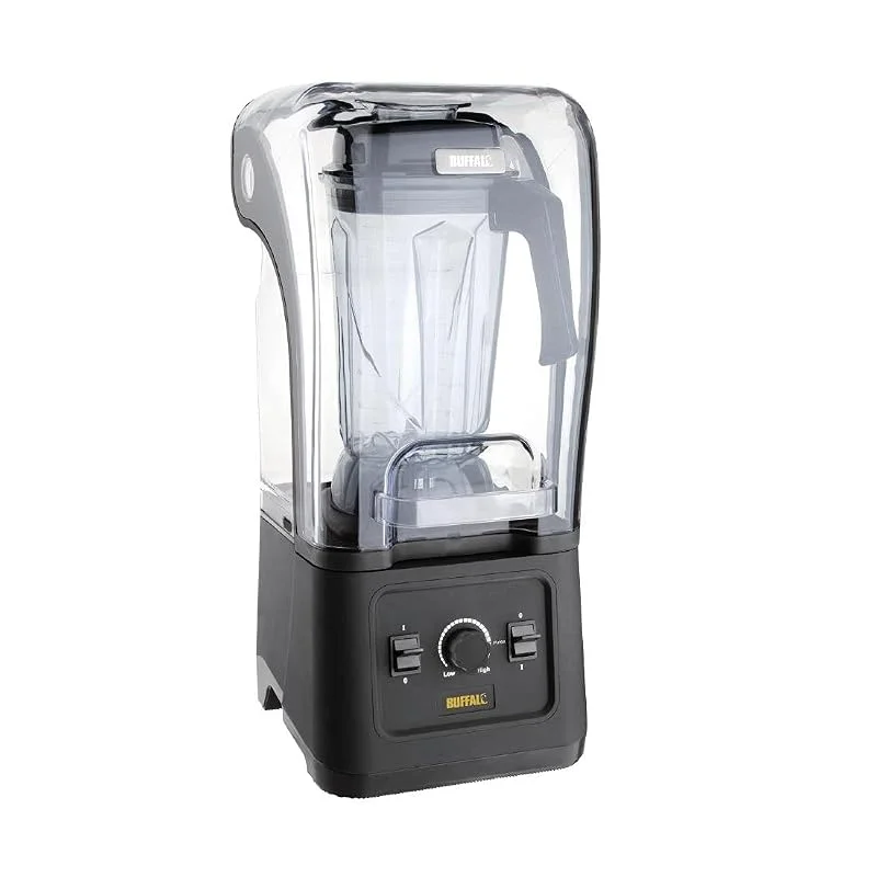 Buffalo Blender professionnel puissant 1, 68 kW avec capot d'insonorisation 2, 5 litres, Plastique sans BPA, Moteur à vitesse variable, DR825 — Vetements ski