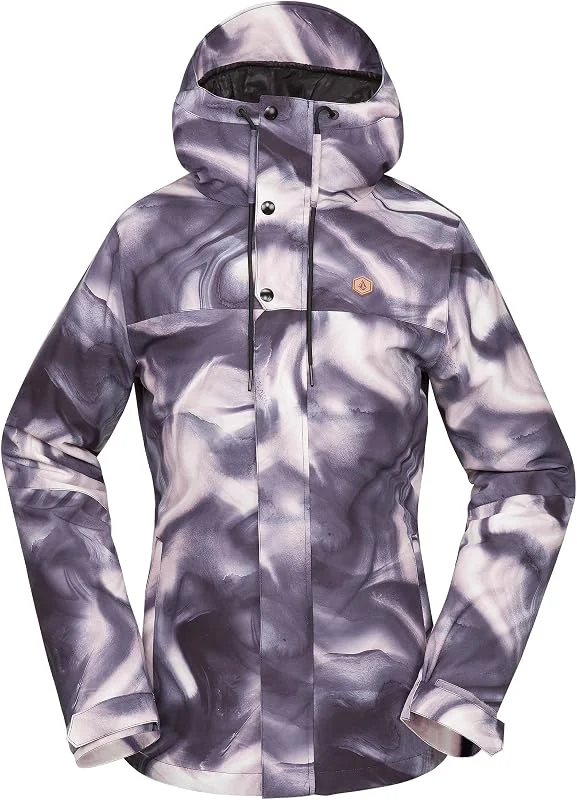 Volcom Bolt Insulated Snowboard Ski Winter Hooded Jacket Veste de neige Femme (lot de 1) — Vetements ski