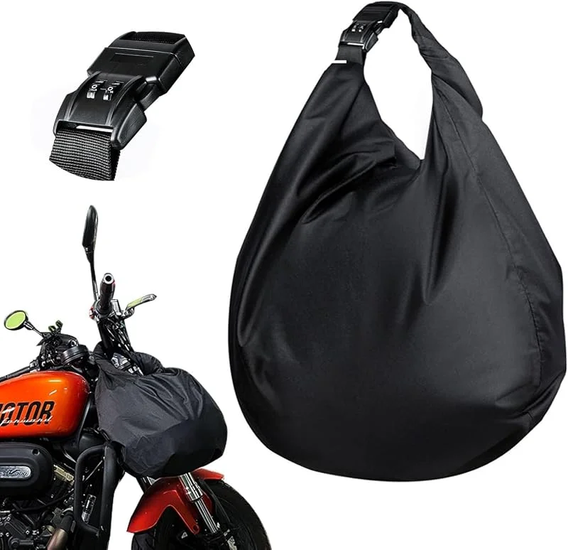 30L Sac de Casque Verrouillable Grand, Oxford Sac pour Casque de Moto, Sac Casque pour Moto, Vélo, Ski, Basket-Ball, Fitness, Outdoor — Equipement ski