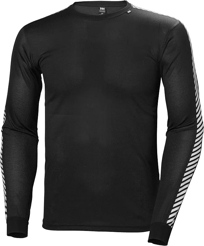 Helly Hansen Herren HH LIFA Stripe Crew Langarm Funktionsshirt — Vetements ski