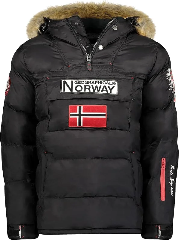Geographical Norway Boker Veste Homme Boker ORANGE XL Homme — Vetements ski