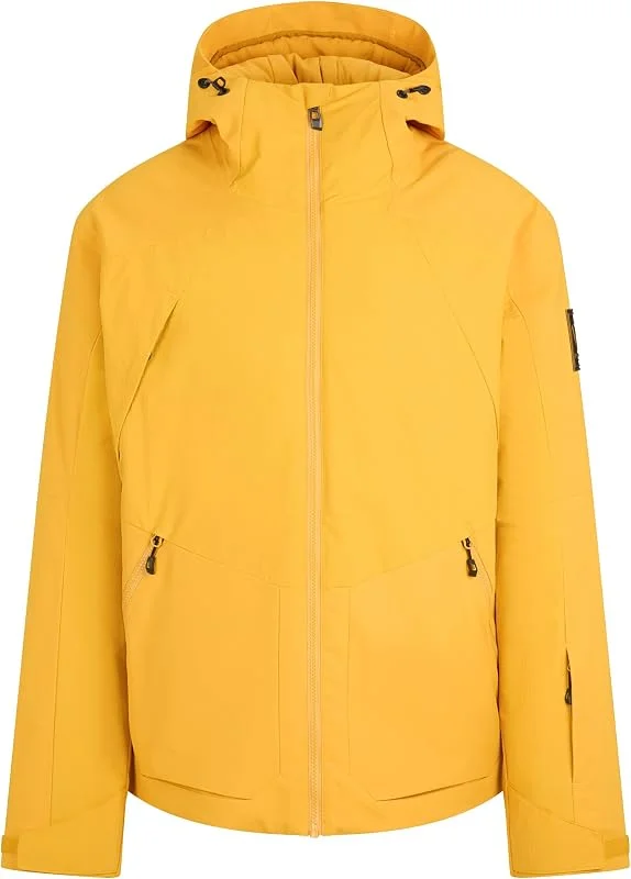 Ziener TOBIN-Z Veste de ski, d'hiver pour homme, couleur mangue dorée, 58 — Vetements ski