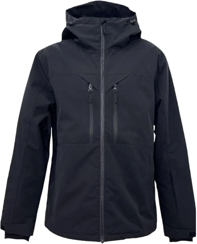 Veste de ski pour homme, veste d'hiver pour snowboard, alpinisme, avec réglable, respirante, imperméable, coupe-vent, veste de loisirs chaude — Vetements ski