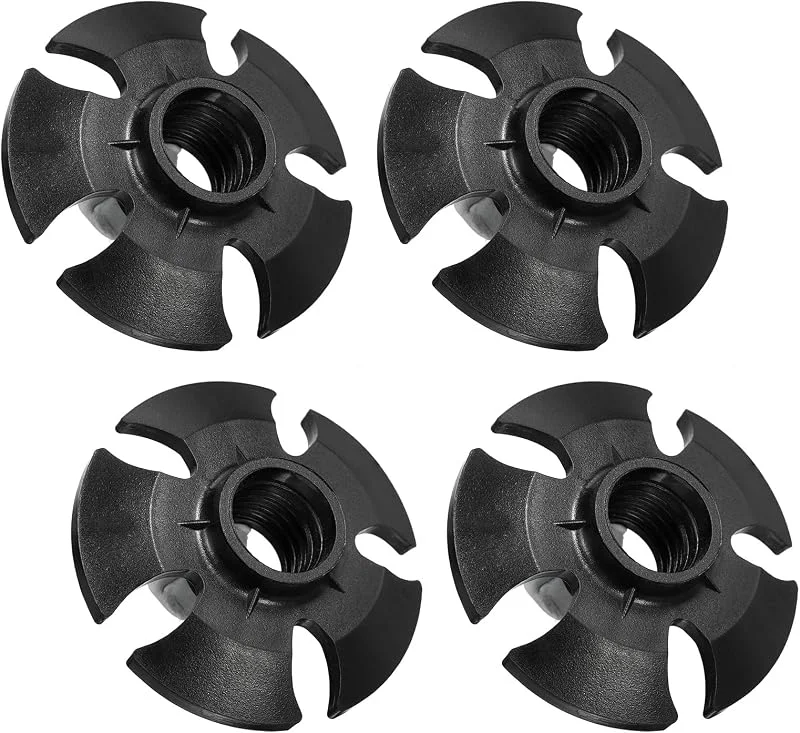 PATIKIL Randonnée Pôle Remplacement Accessoires, 4Pcs 52mm Marche Randonnée Bâton Neige Paniers pour Boue Ski Externe Escalade — Equipement ski