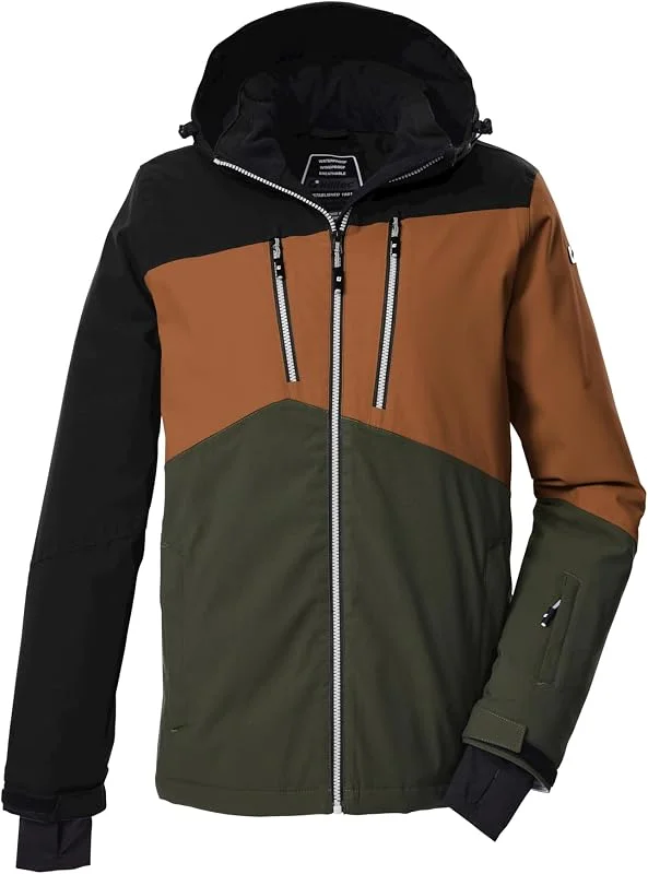 Killtec Ksw 306 Mn Ski Jckt Veste de ski, veste fonctionnelle avec capuche et jupe pare-neige Homme — Vetements ski