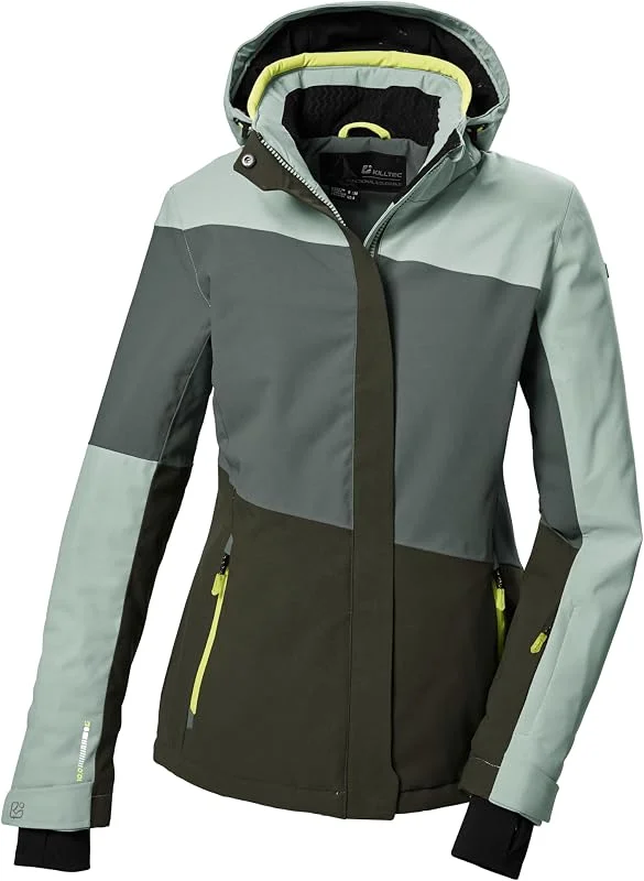 killtec Femme Veste de Ski Imperméable avec Capuche KSW 67 WMN SKI JCKT — Vetements ski