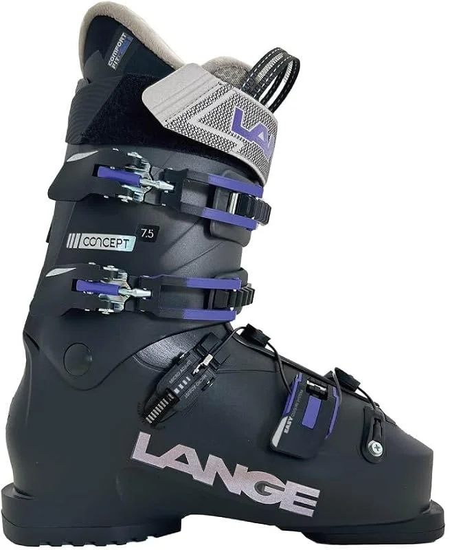 Lange - Chaussures De Ski Concept 7.5 W Noir Femme - Femme - Noir — Equipement ski