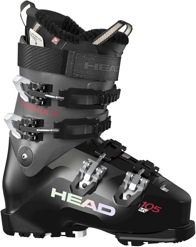 Head - Chaussures De Ski Formula 105 W Mv Gw Blackanthracite Femme - Femme - Taille 27.5 - Noir — Equipement ski