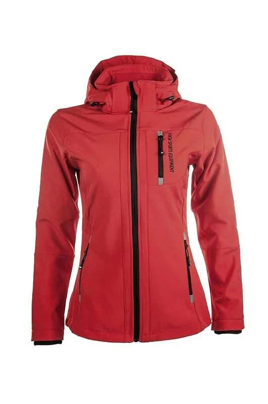 HKM Veste Softshell pour Femme Sport, Femme, Softshelljacke -Sport- Damen, Rot — Vetements ski