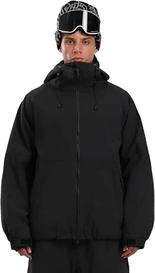 GSOU SNOW Homme Femme Veste Ski Isolante 15K Imperméable Snowboard — Vetements ski