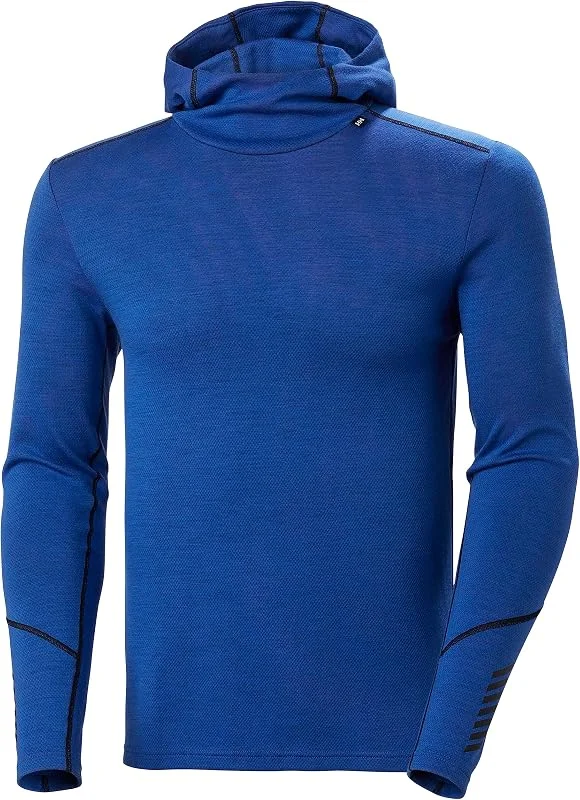 Helly Hansen LIFA Merino Midweight Hoodie Sweatshirt à Capuche Homme (Lot de 1) — Vetements ski