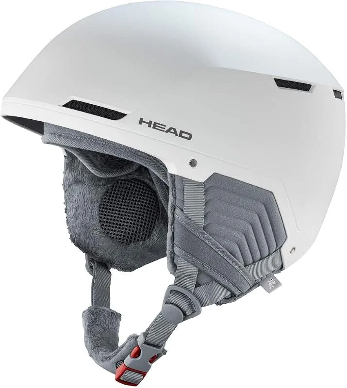 HEAD - Casque De Ski, Snow Compact Pro W White Femme - Femme - Blanc — Equipement ski