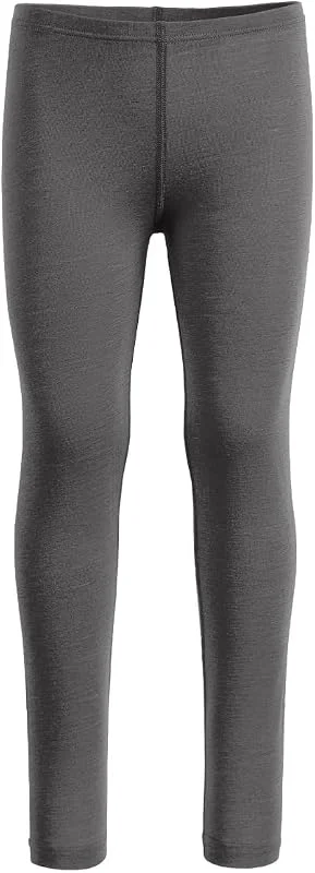 menique Legging pour enfant en laine mérinos bio 160 g, m² — Vetements ski