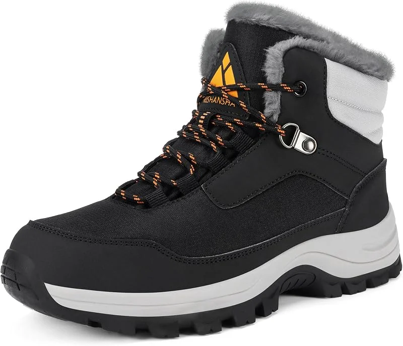 Mishansha Bottes de Randonnée Femme Hiver Fourrées 36-42 EU — Equipement ski