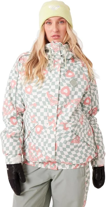 Roxy High Ridge Veste de ski imperméable et isolante pour femme — Vetements ski