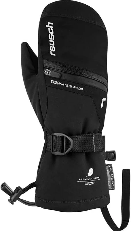 Reusch Moufles de Ski Enfants, très Chaudes avec Isolation en Duvet — Vetements ski