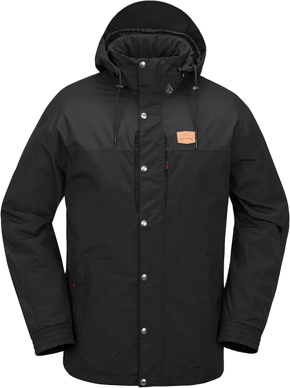Volcom - Veste De Ski, Snow Longo Gore-tex Black Homme - Homme - Taille s - Noir — Vetements ski