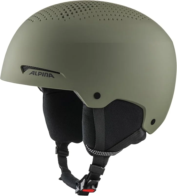 ALPINA Arber A9241-Copy Casque de Ski et de Snowboard Olive Mat — Equipement ski