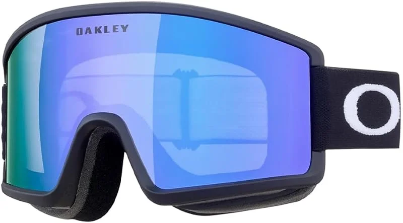 Oakley Target Line M Goggle 2023 Noir mat, Violet Iridium — Equipement ski